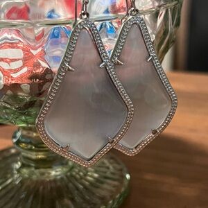 Alex Silver Drop Earrings